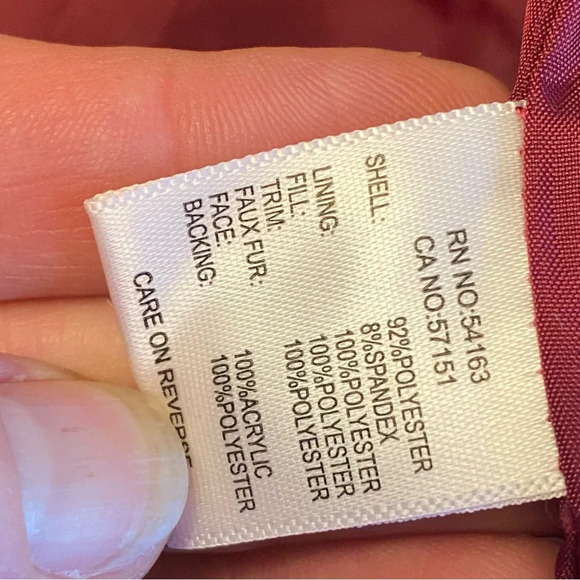 Marc New York Faux Fur Trim Hooded Vest Size XS - Picture 4 of 12